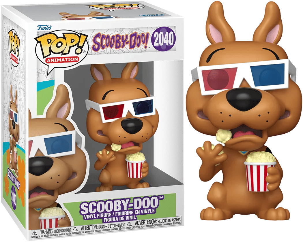 Funko Scooby Doo - Scooby Doo (with 3D Glasses) Pop! Vinyl