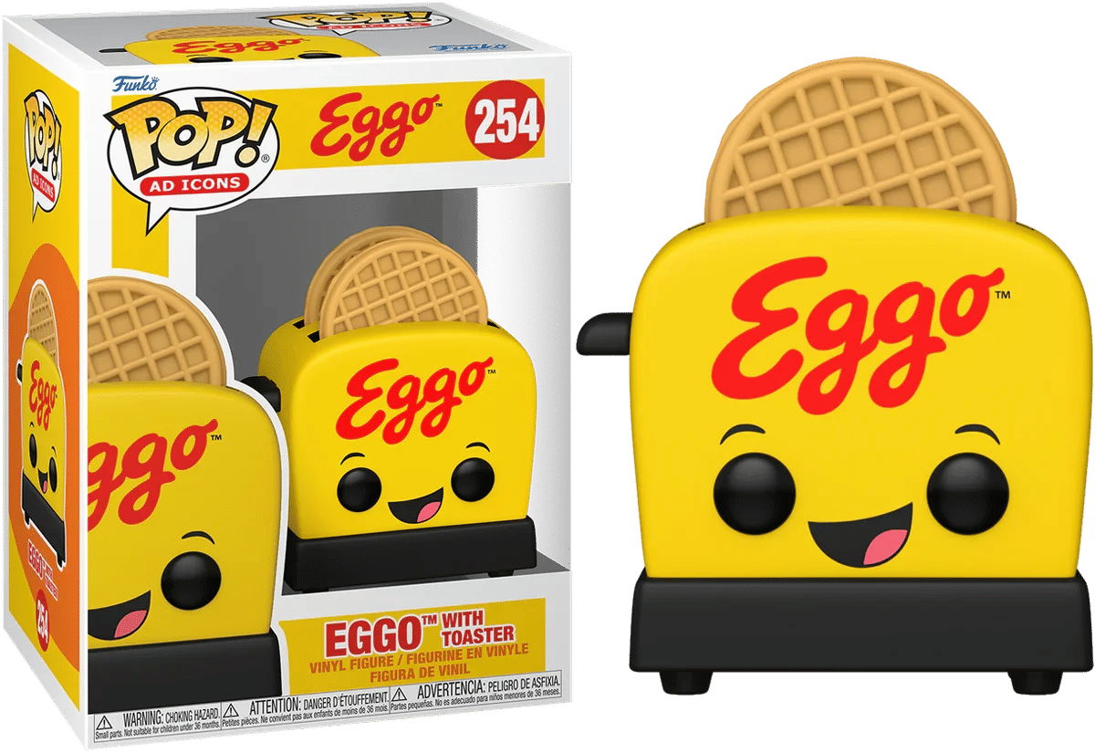 Funko Ad Icons: Kelloggs - Eggo with Toaster Pop! Vinyl