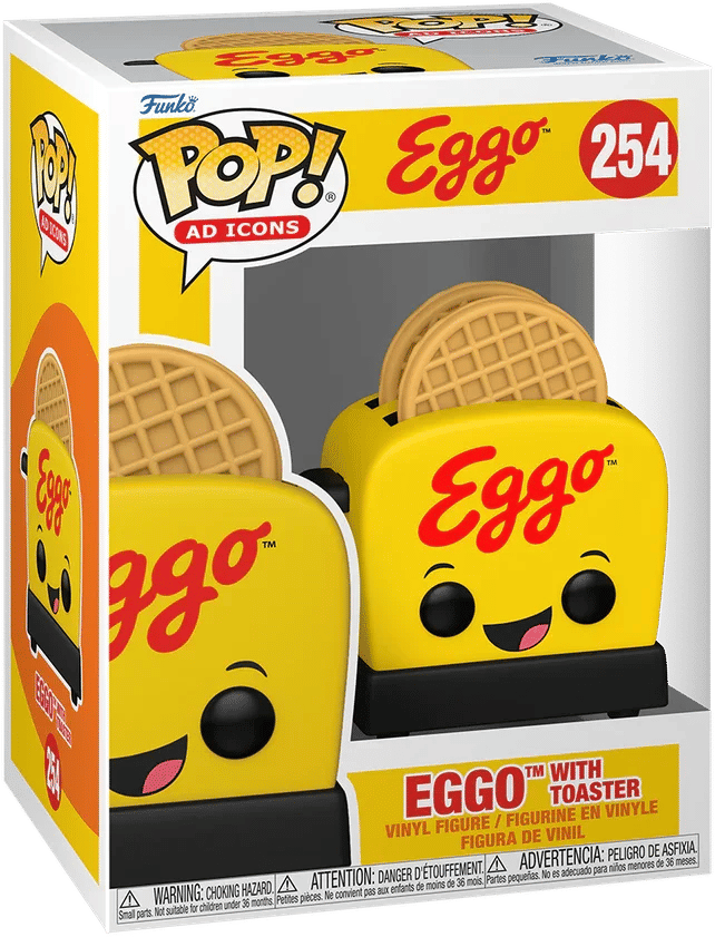 Funko Ad Icons: Kelloggs - Eggo with Toaster Pop! Vinyl