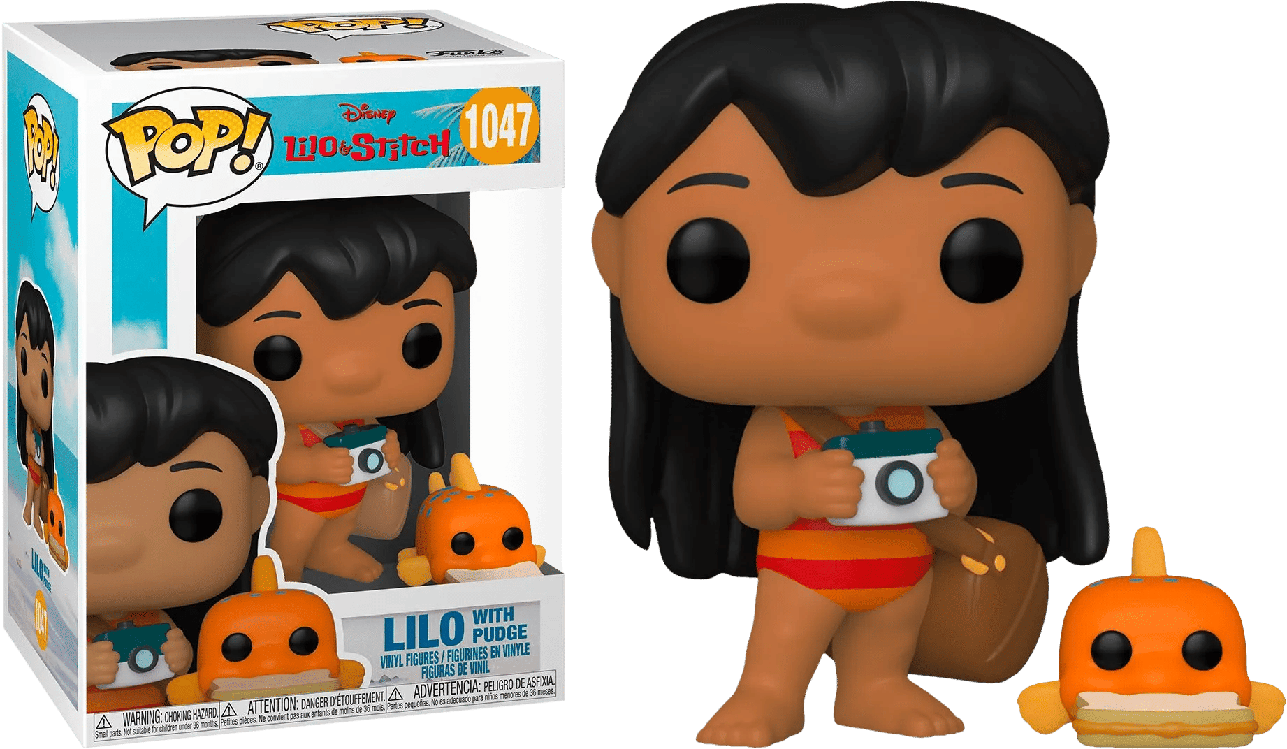 Funko Lilo & Stitch - Lilo with Pudge Pop! Vinyl