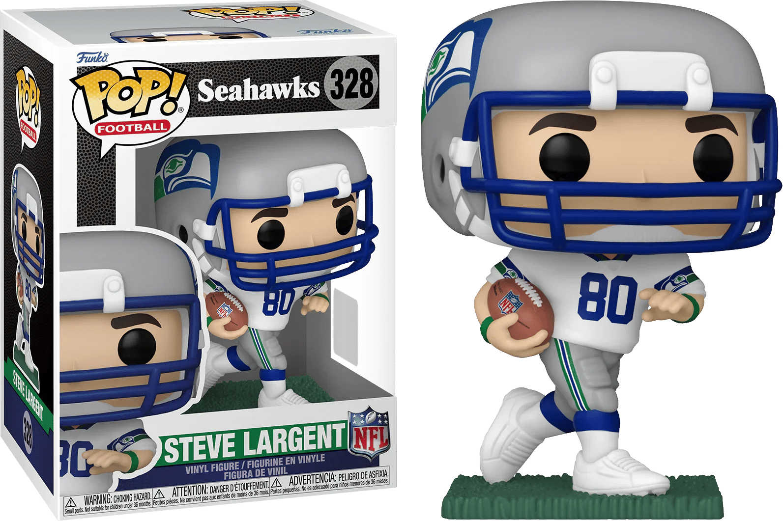 Funko NFL: Seahawks - Steve Largent (Home) Pop! Vinyl