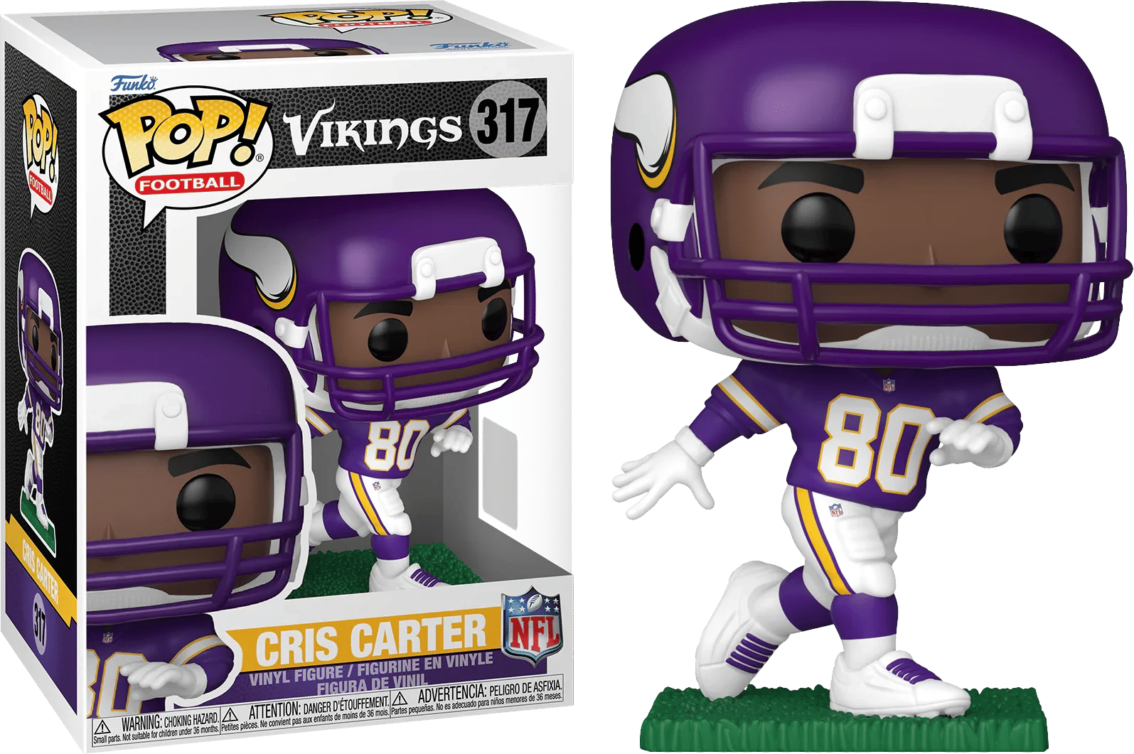 Funko NFL: Legends - Cris Carter (Vikings) Pop! Vinyl