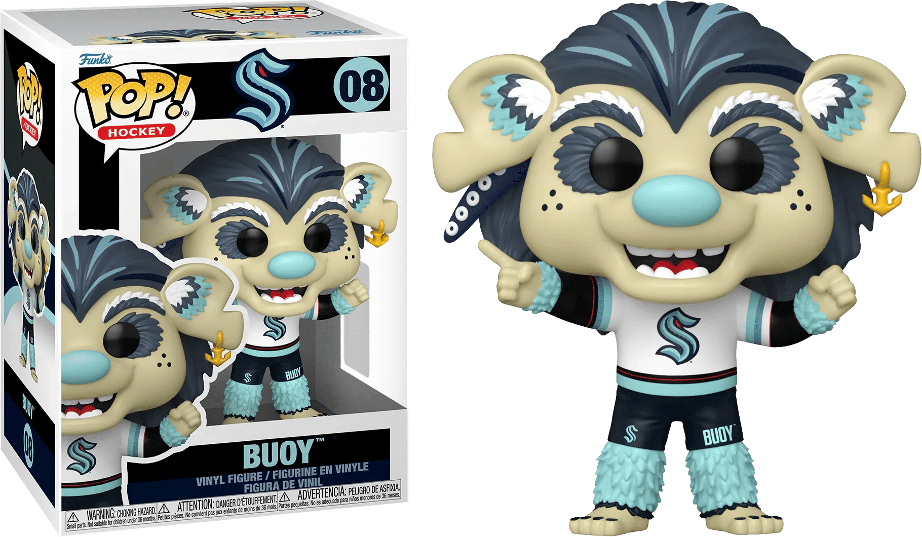 Funko NHL: Mascots - Seattle Kraken Buoy Pop! Vinyl