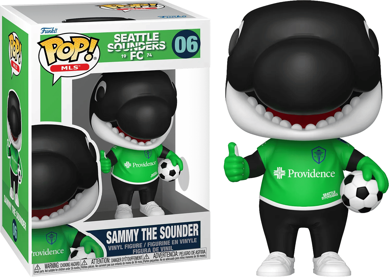 Funko MLS: Mascots - Sammy the Sounder Pop! Vinyl