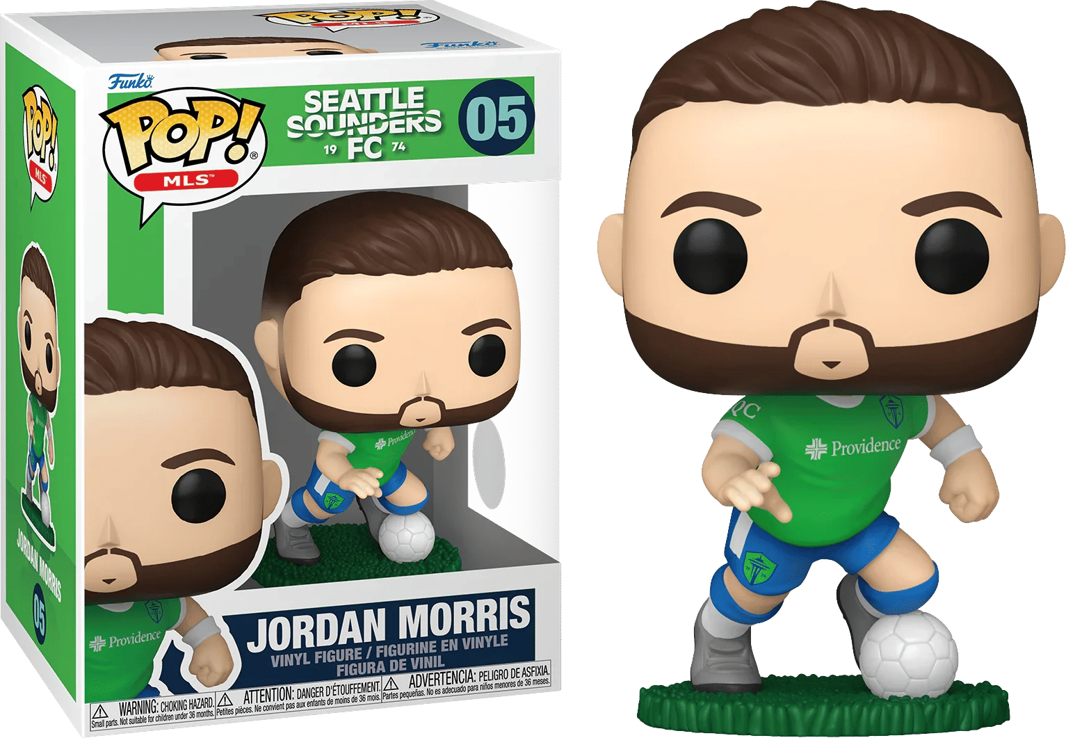 Funko MLS: Sounders - Jordan Morris Pop! Vinyl