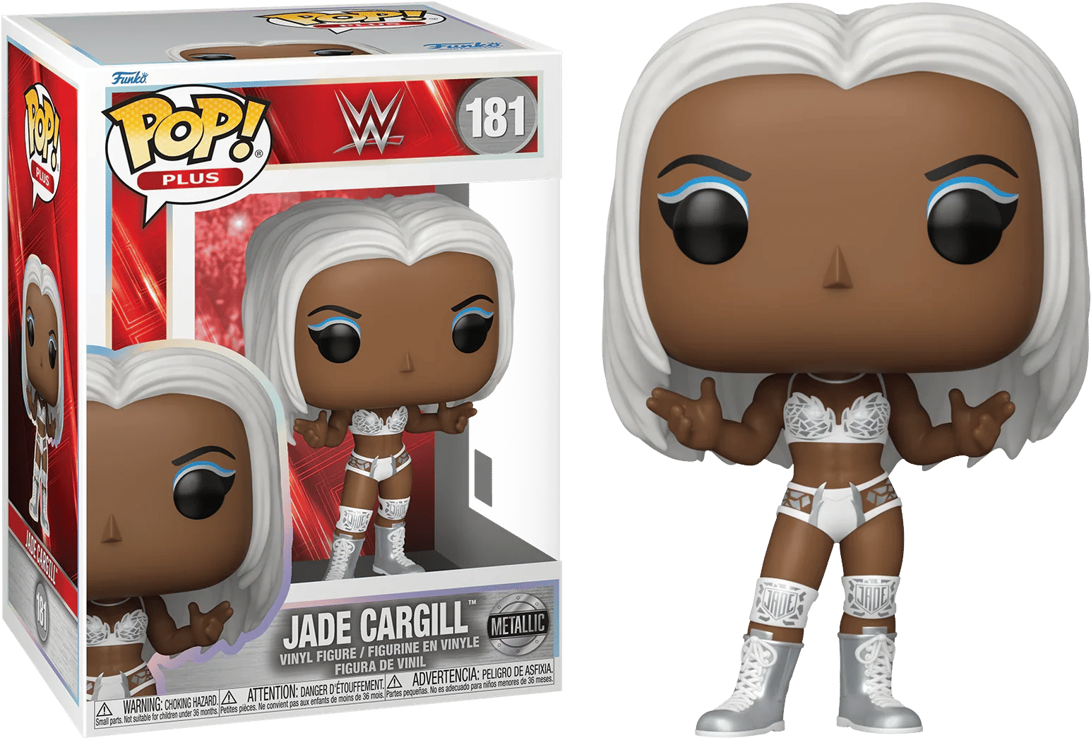 Funko WWE - Jade Cargill (Metallic) Pop! Vinyl