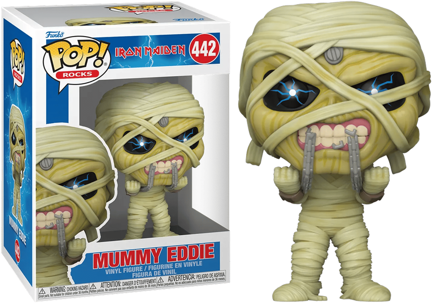 Funko Iron Maiden: 50th Anniversary - Mummy Eddie Pop! Vinyl