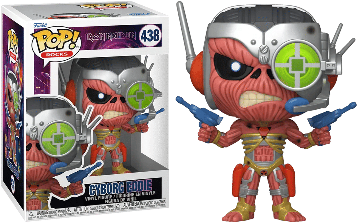 Funko Iron Maiden - Cyborg Eddie Pop! Vinyl