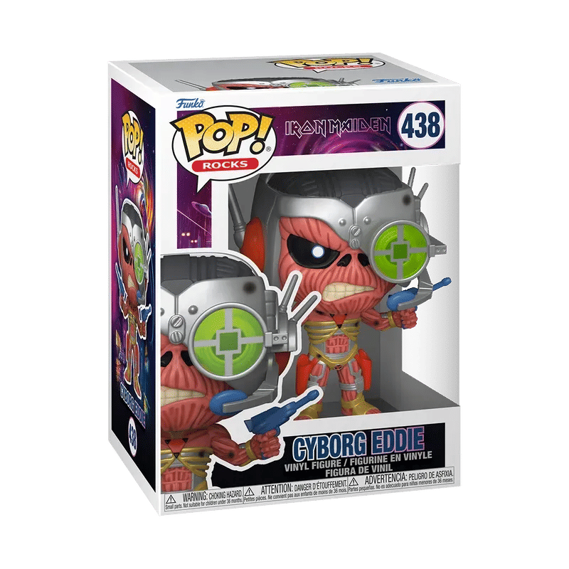Funko Iron Maiden - Cyborg Eddie Pop! Vinyl