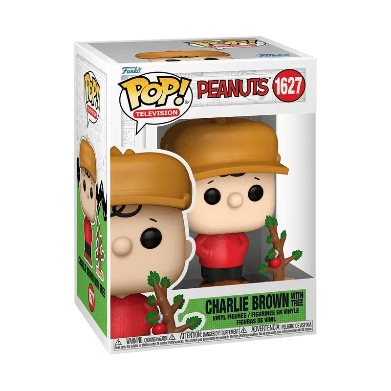 Funko Peanuts - Charlie Brown with Tree Holiday Pop! Viny