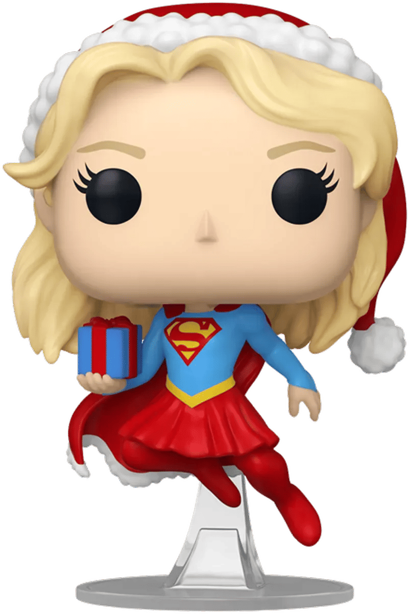 Funko DC Comics - Supergirl with Gift Holiday Pop! Pop! Vinyl