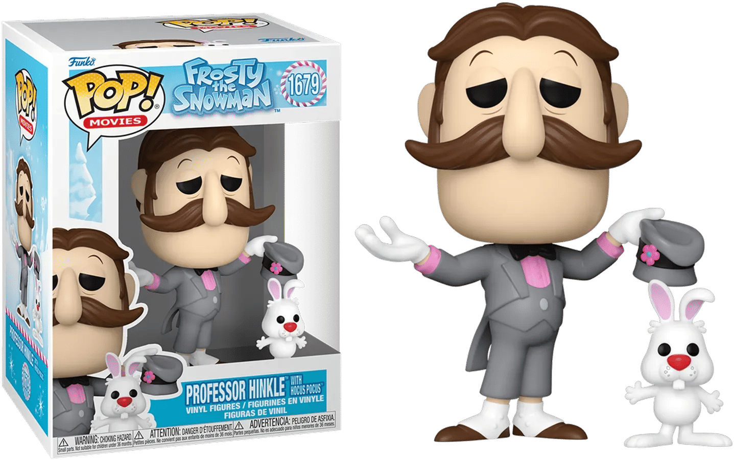 Funko Frosty the Snowman - Professor Hinkle with Hocus Pocus Pop! Vinyl