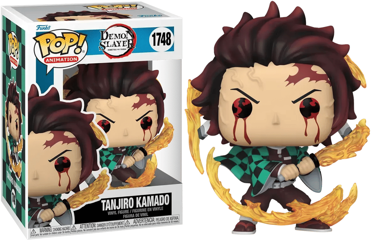 Funko Demon Slayer - Tanjiro Kamado (Sun Breathing) Pop! Vinyl