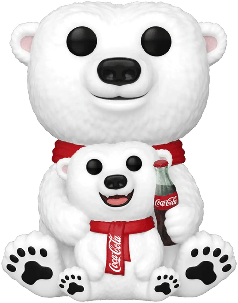 Funko Ad Icons - Coca - Cola Polar Bear with Cub Pop! Viny