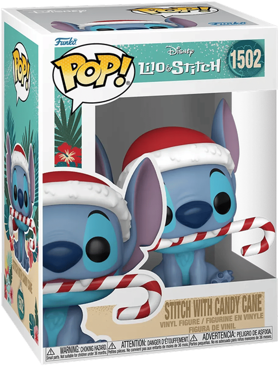 Funko Lilo & Stitch: Holiday - Stitch with Candy Cane Pop! Vinyl