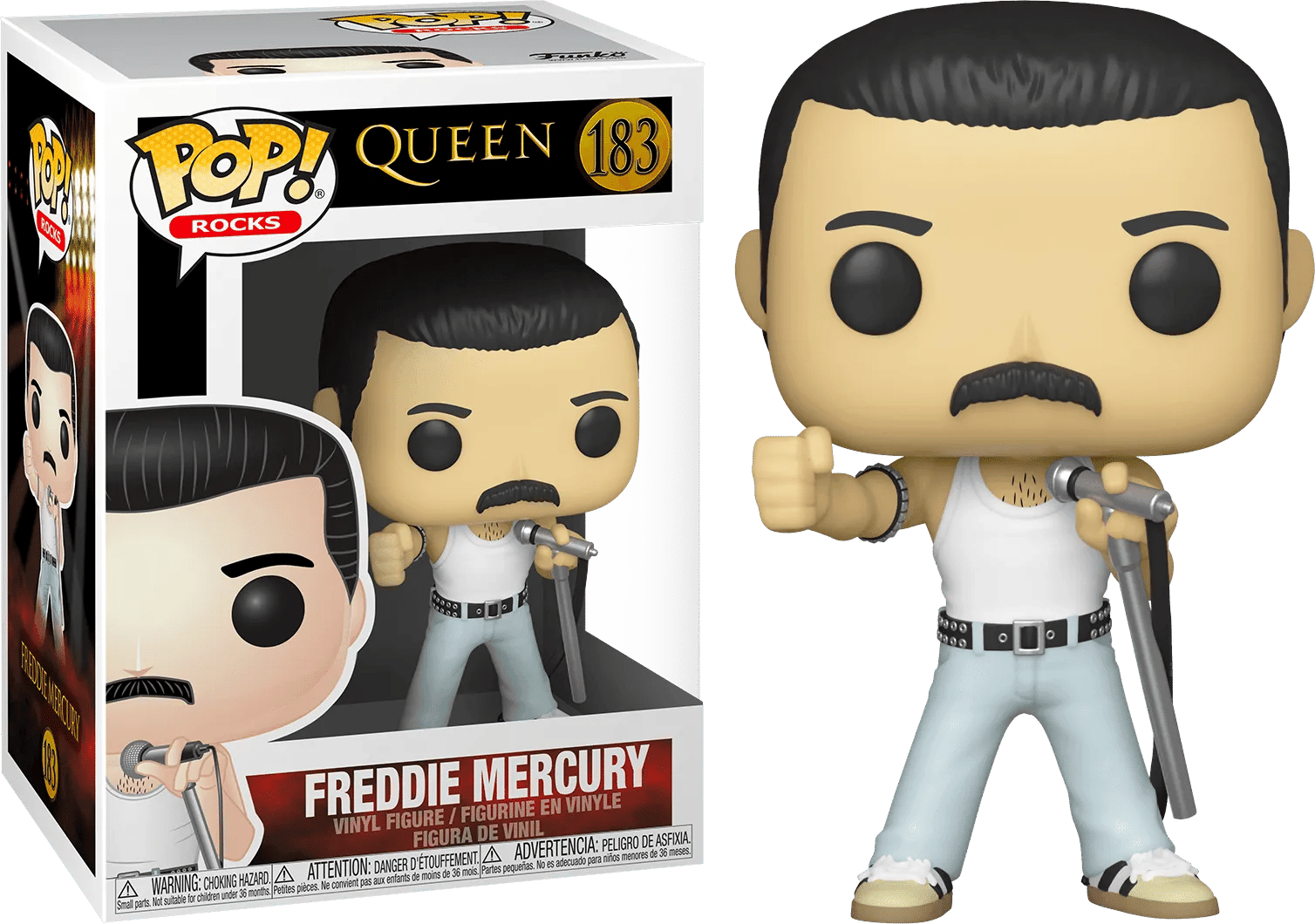 Funko Queen - Freddie Mercury Radio Gaga Pop! Vinyl