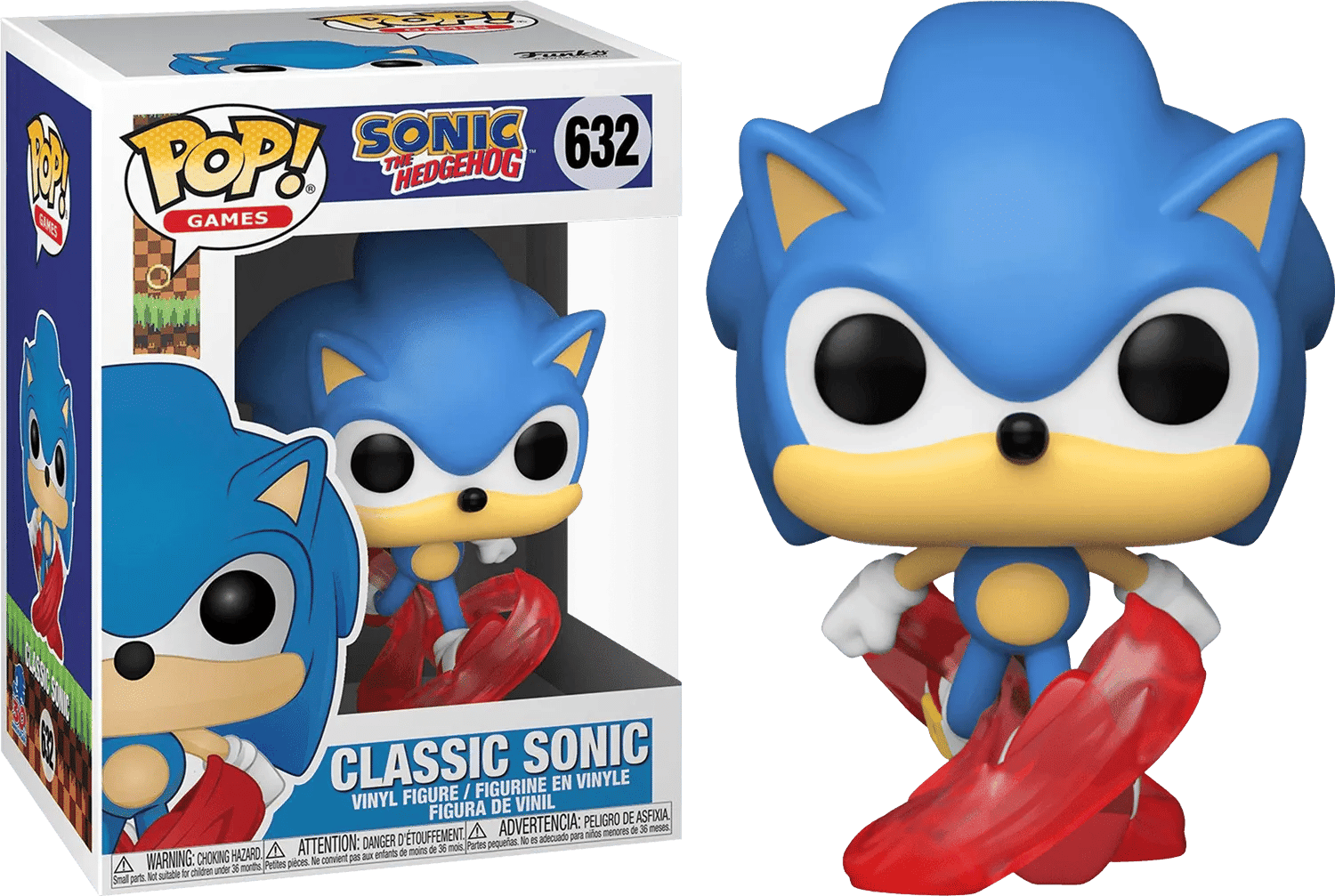 Funko Sonic the Hedgehog - Sonic Running 30th Anniversary Pop! Vinyl