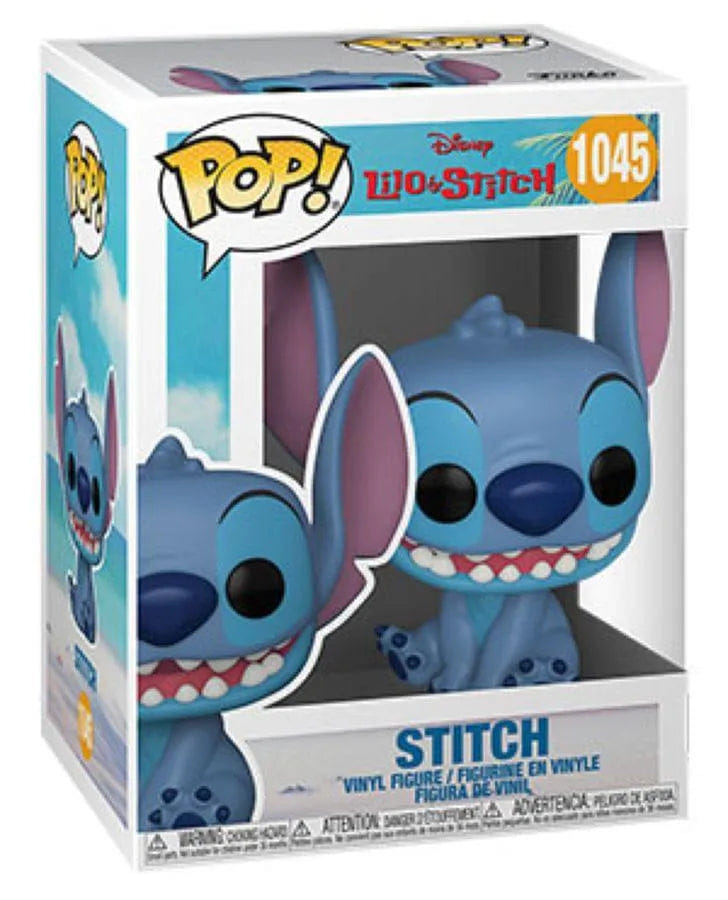 Funko Lilo and Stitch - Stitch Smiling Seated Pop! Vinyl