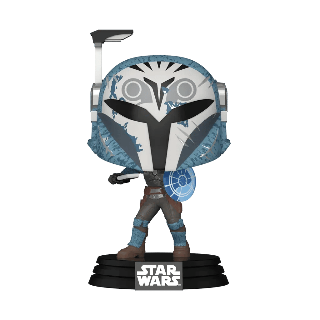 Funko Star Wars: Mandalorian - Bo - Katan with Shield US Exclusive Pop! Vinyl [RS]