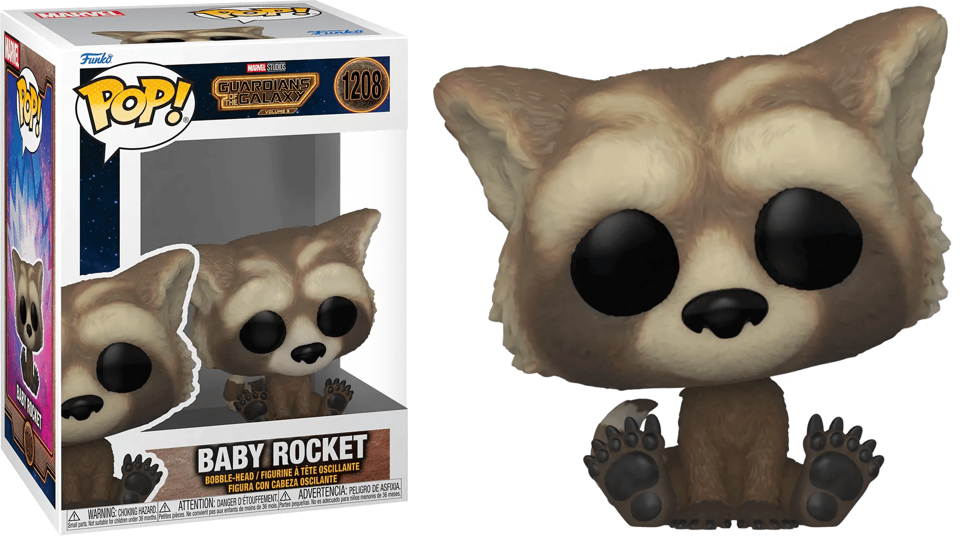 Funko Guardians of the Galaxy: Vol. 3 - Baby Rocket Pop! Vinyl