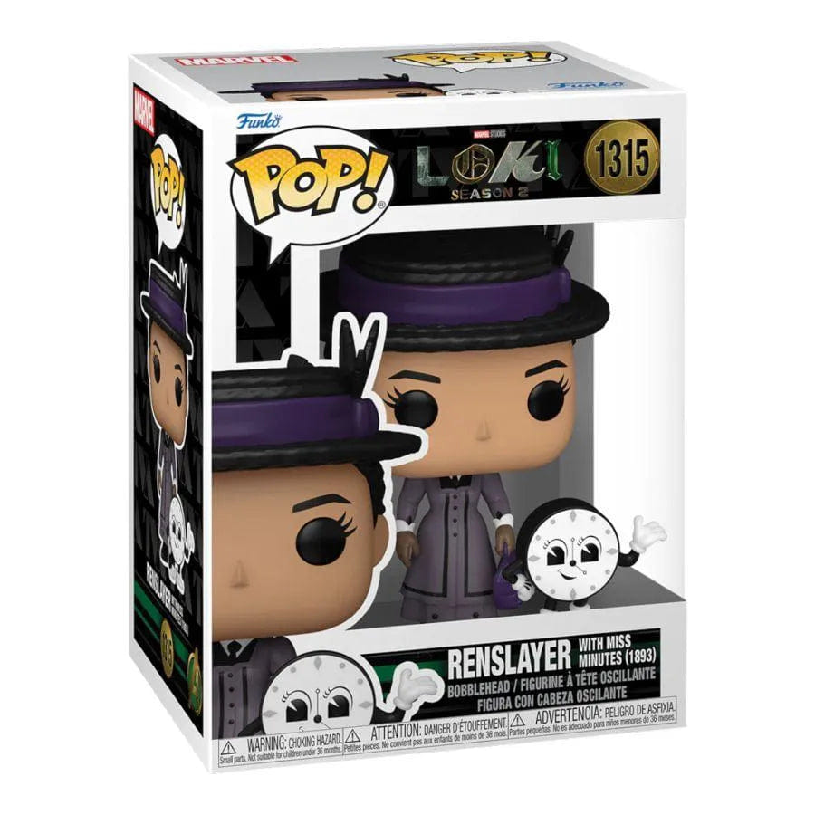 Funko Loki (TV) - Renslayer with Miss Minutes (1893) Pop Vinyl