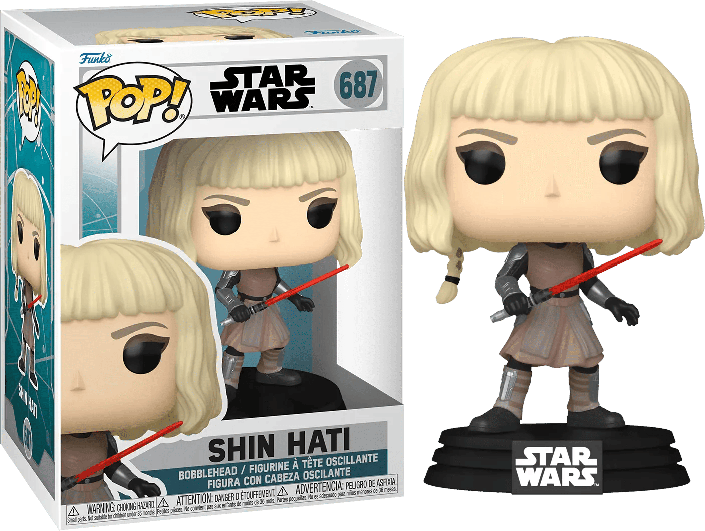 Funko Star Wars: Ahsoka (TV) - Shin Hati Pop! Vinyl