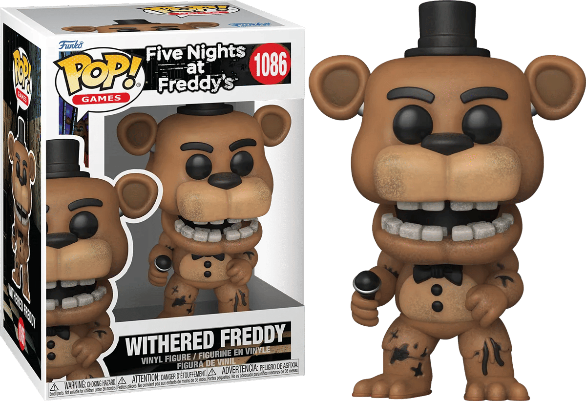 Funko Five Nights at Freddy's - Withered Freddy Pop! Vinyl