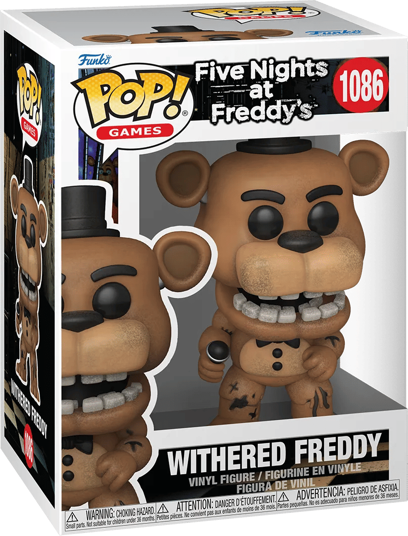Funko Five Nights at Freddy's - Withered Freddy Pop! Vinyl