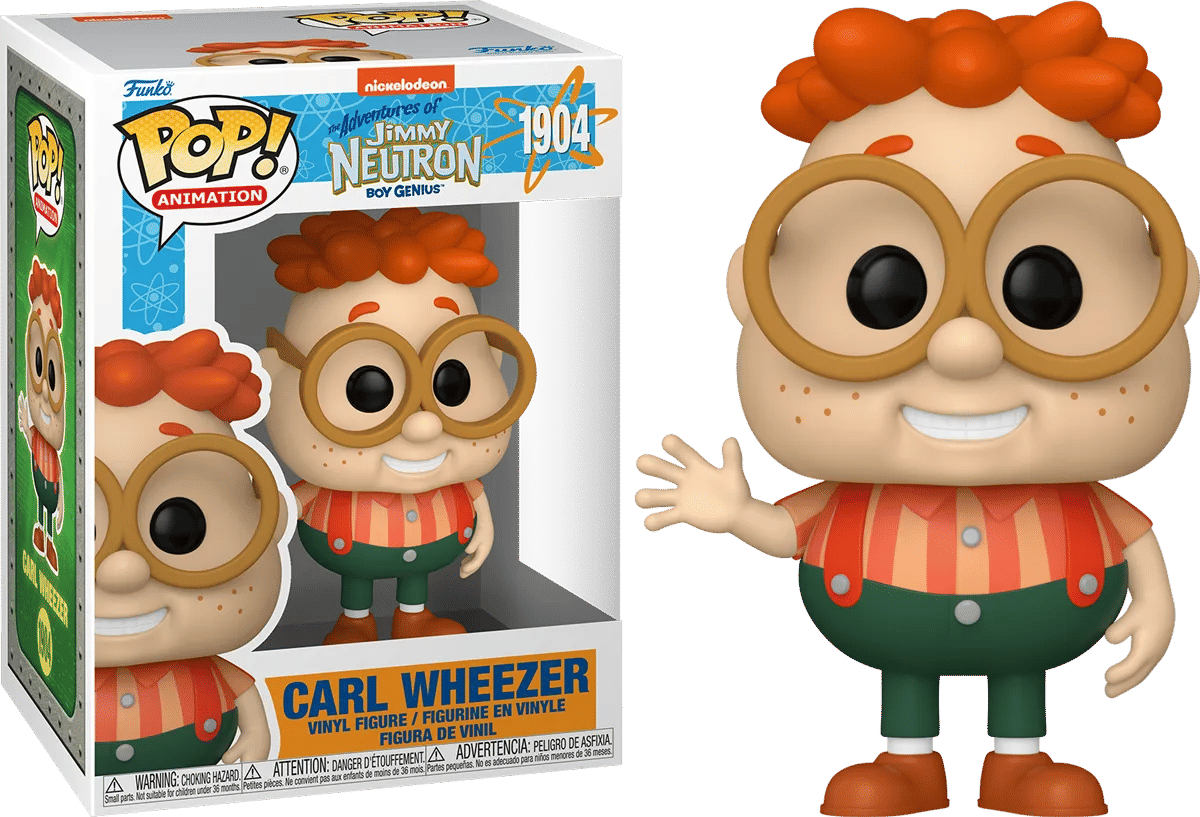 Funko The Adventures of Jimmy Neutron, Boy Genius - Carl Wheezer Pop! Vinyl