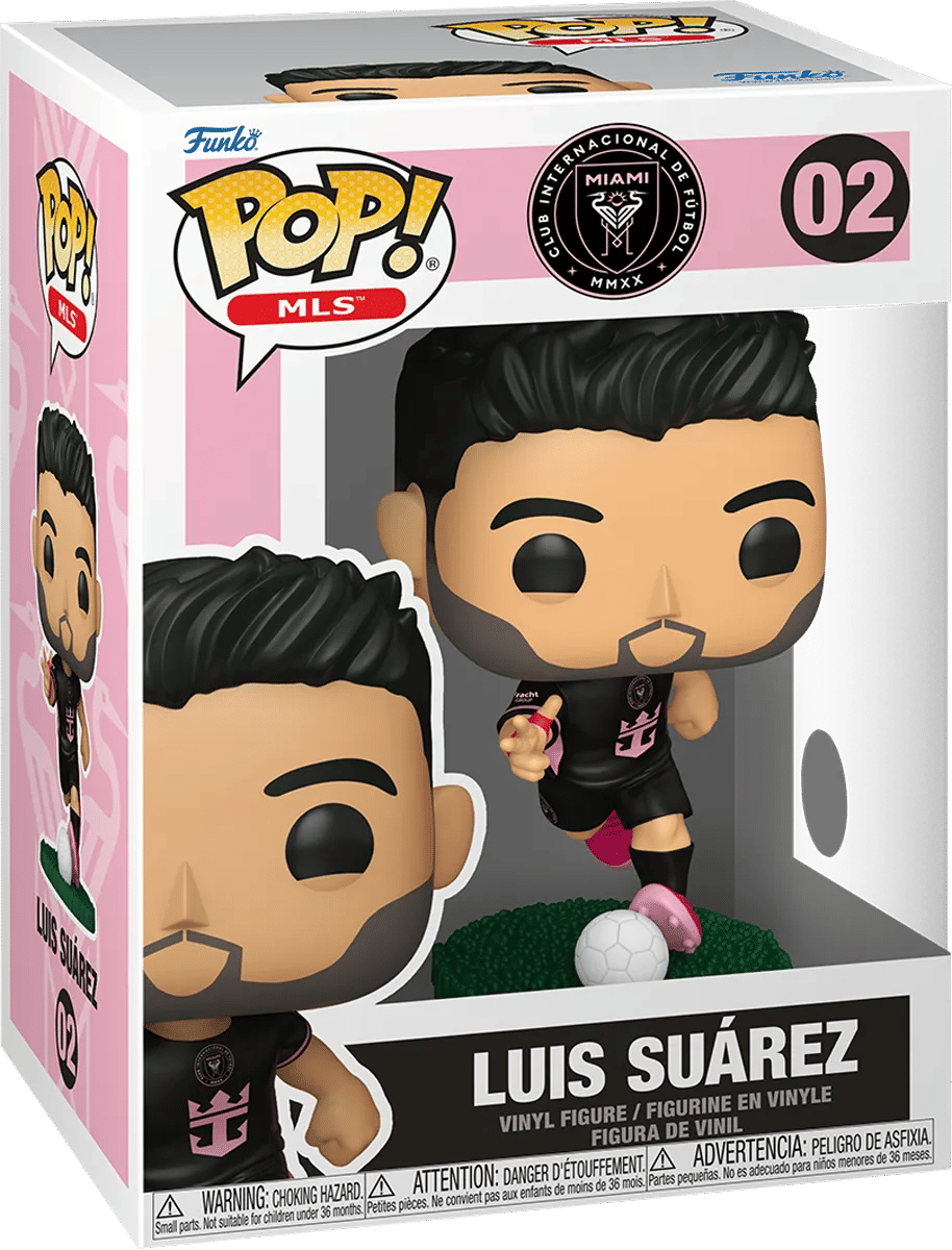 Funko MLS: Inter Miami - Luis Suarez (Away) Pop! Vinyl