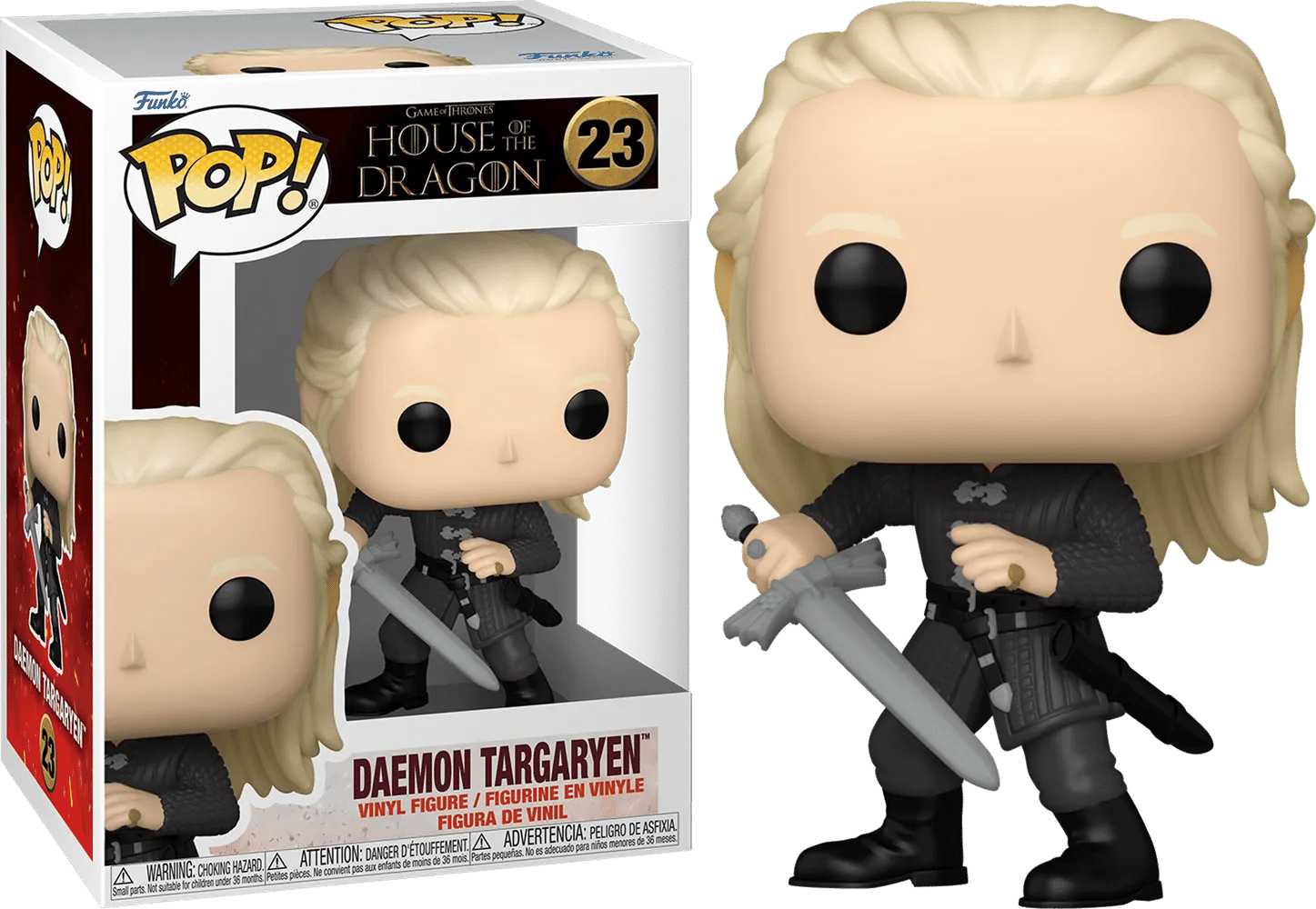 Funko House of the Dragon - Daemon Targaryen Pop! Vinyl