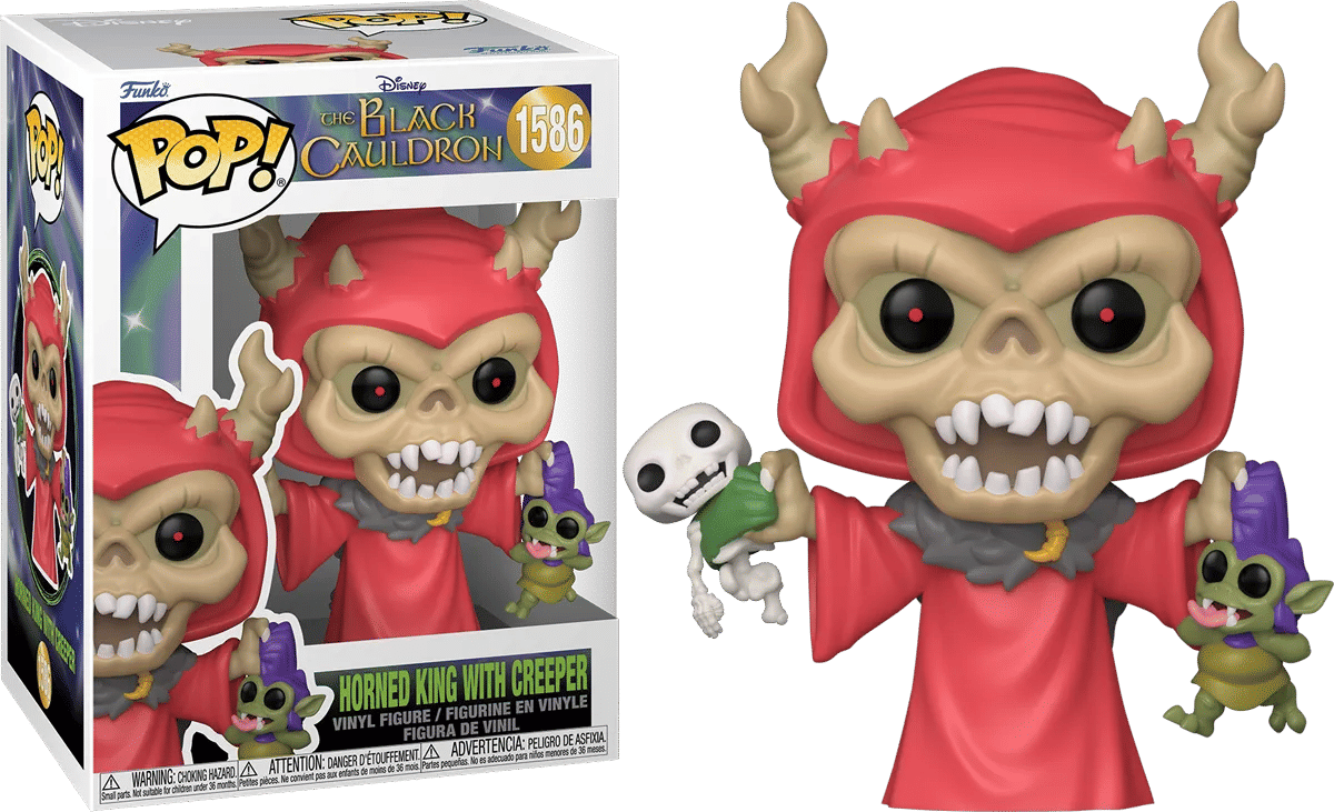 Funko The Black Cauldron - Horned King with Creeper Pop! Vinyl