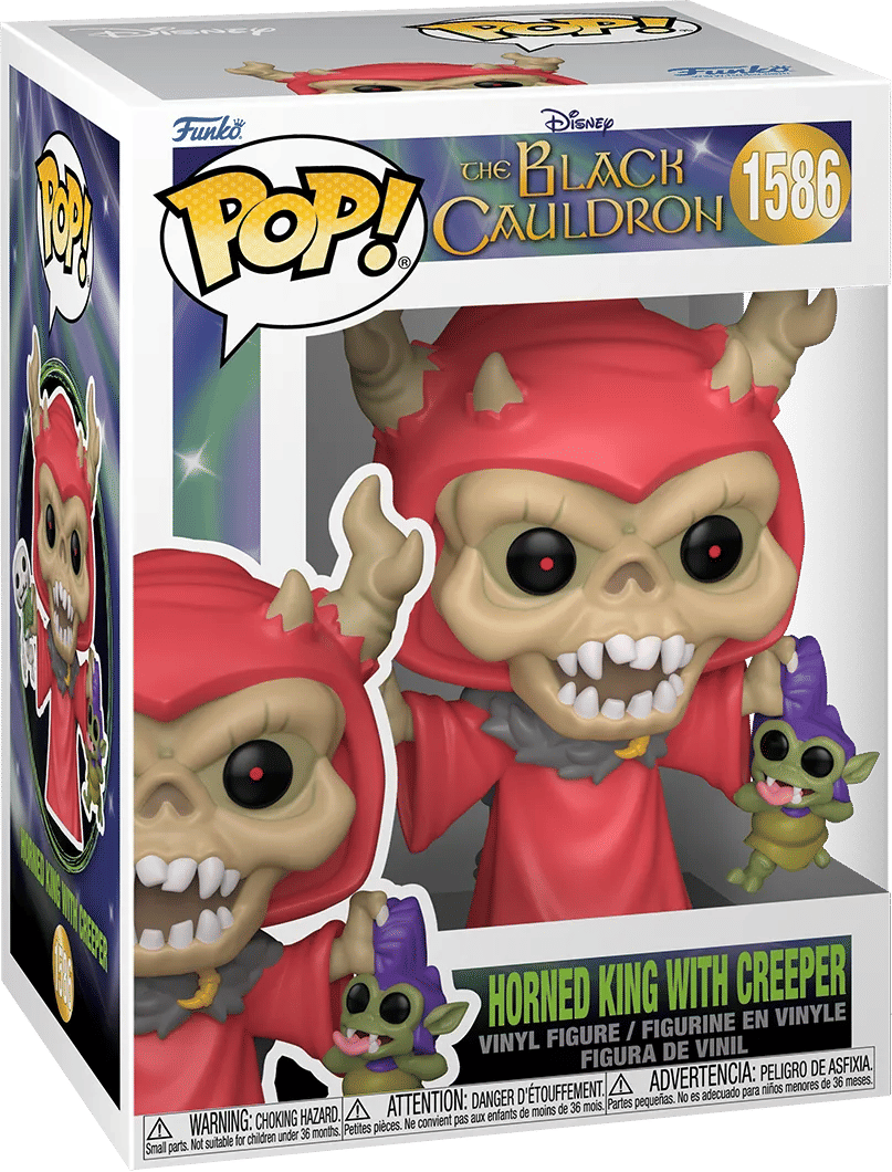 Funko The Black Cauldron - Horned King with Creeper Pop! Vinyl