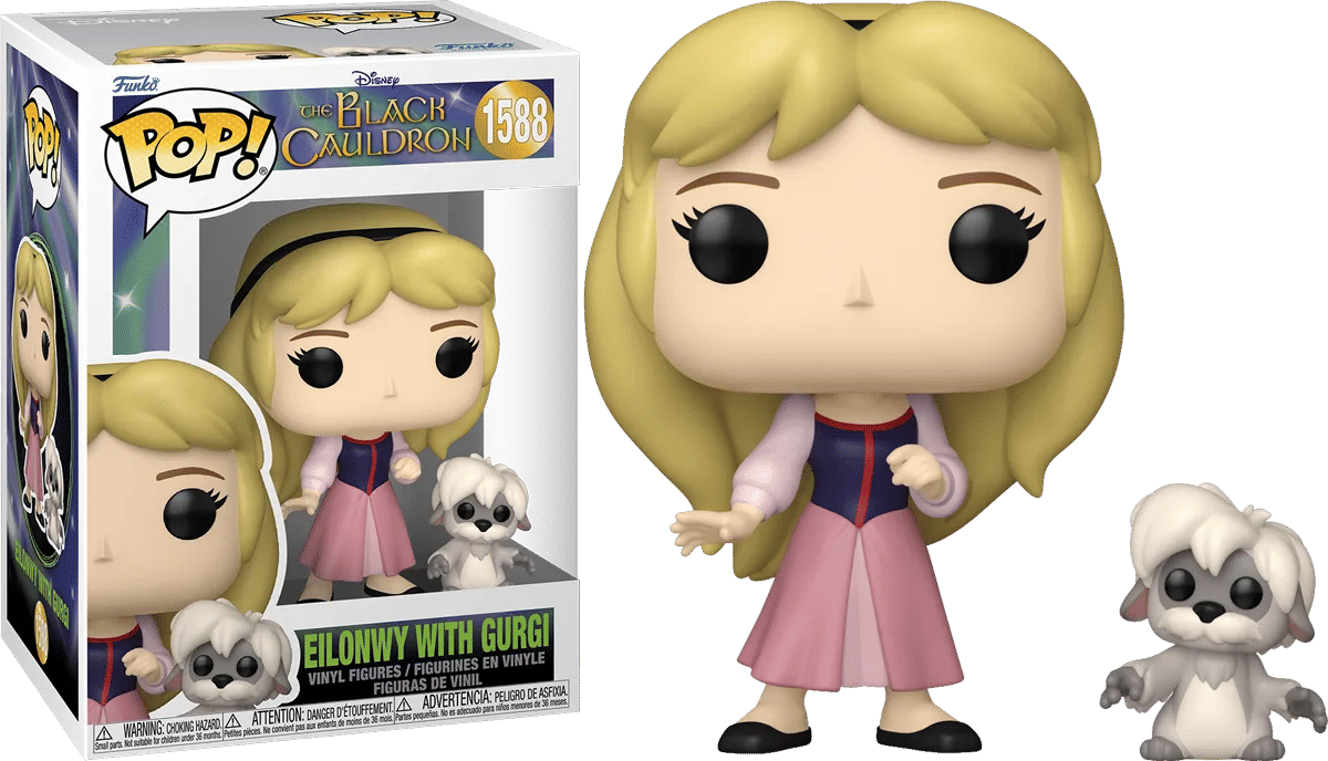 Funko The Black Cauldron - Eilowny with Gurgi Pop! Vinyl