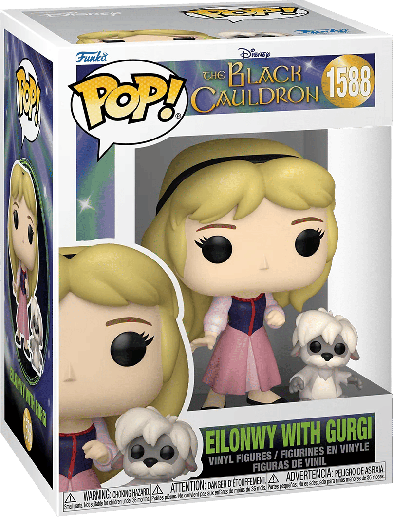 Funko The Black Cauldron - Eilowny with Gurgi Pop! Vinyl