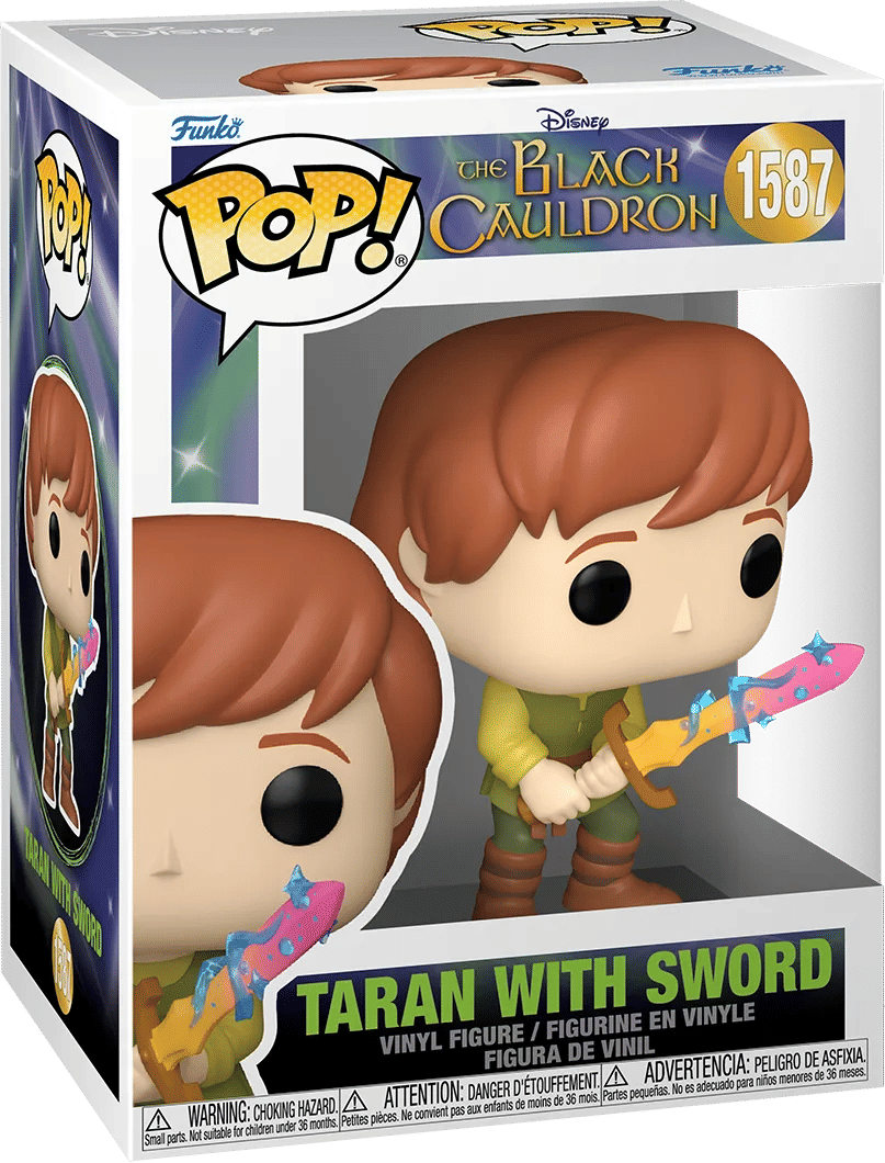 Funko The Black Cauldron - Taran with Sword Pop! Vinyl