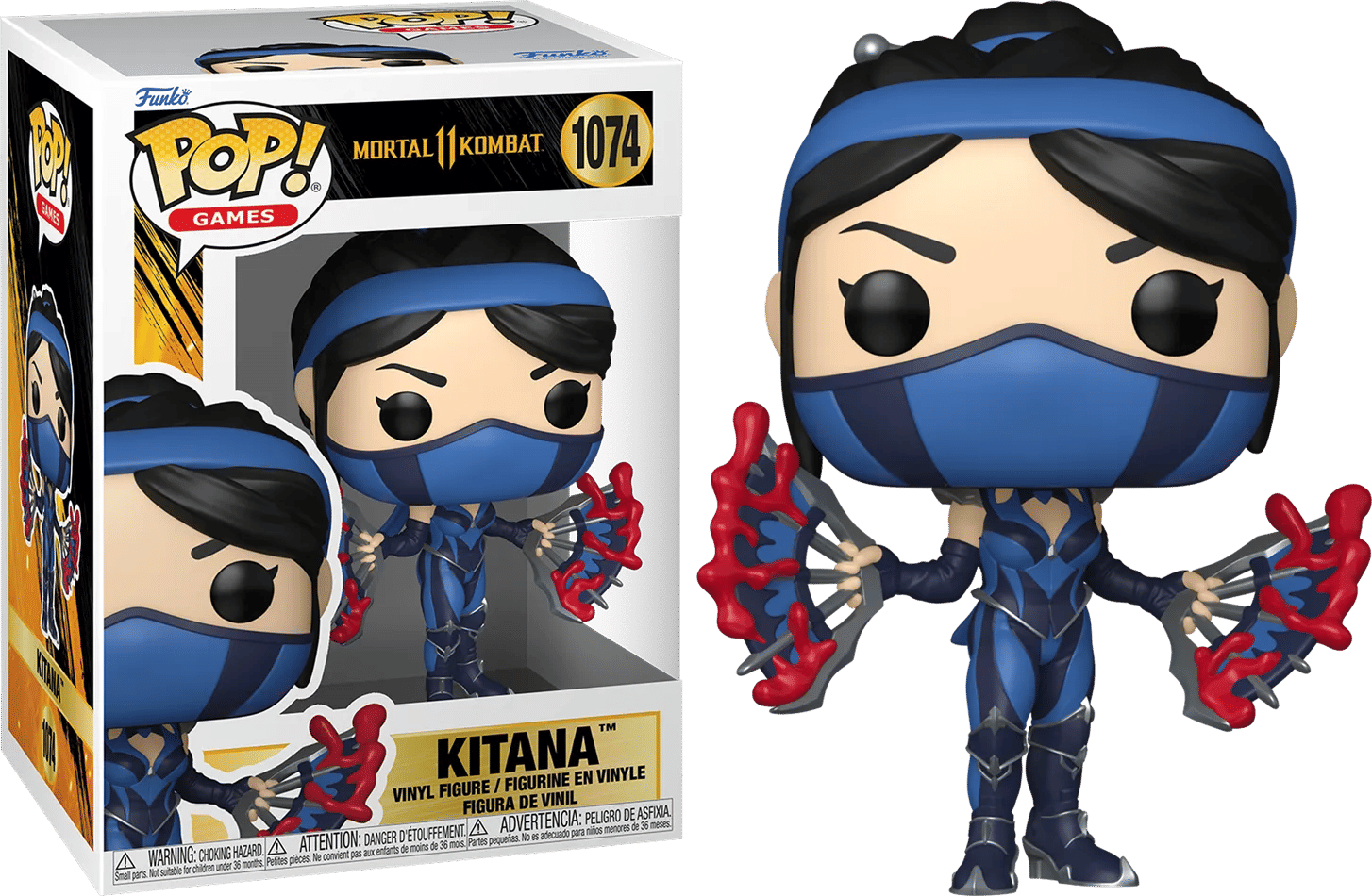 Funko Mortal Kombat 11 - Kitana Fatality Pop! Vinyl