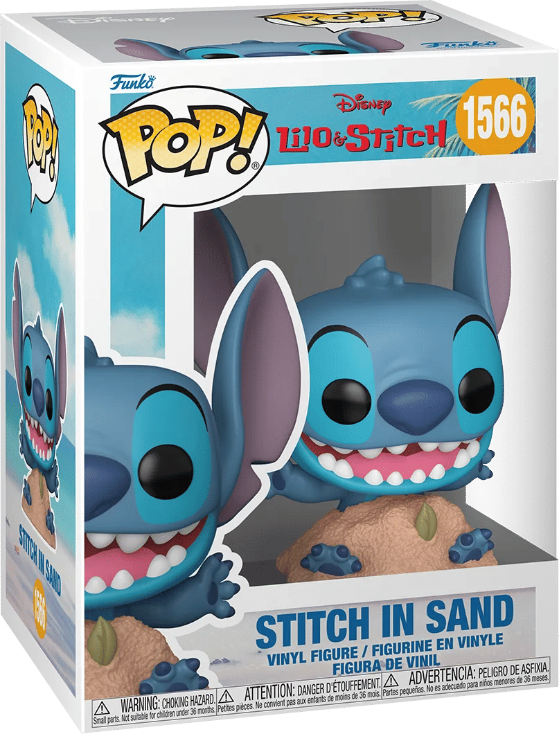 Funko Lilo & Stitch - Stitch in Sand Pop! Vinyl