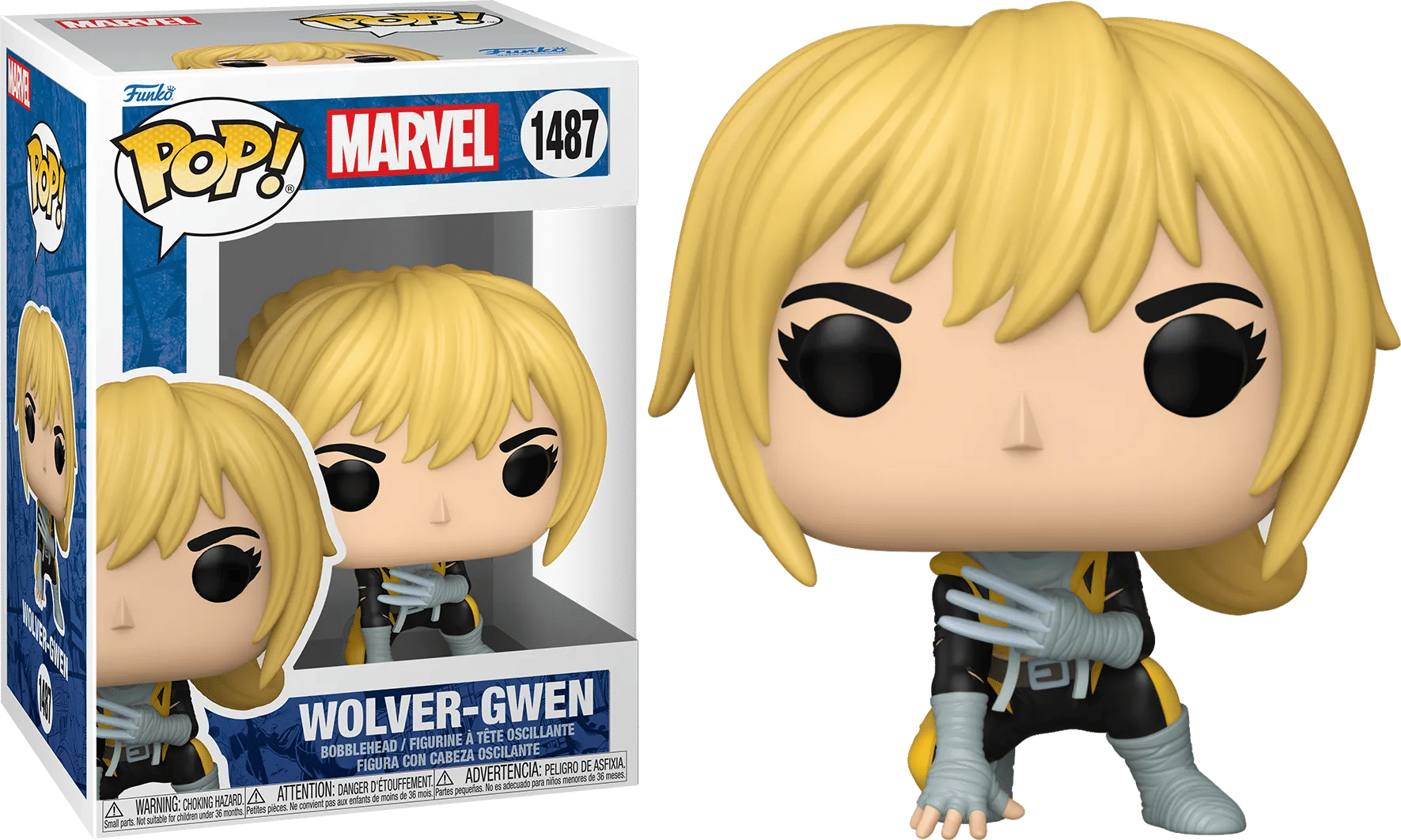 Funko Marvel Comics: Gwen - Verse - Wolver - Gwen Pop! Vinyl
