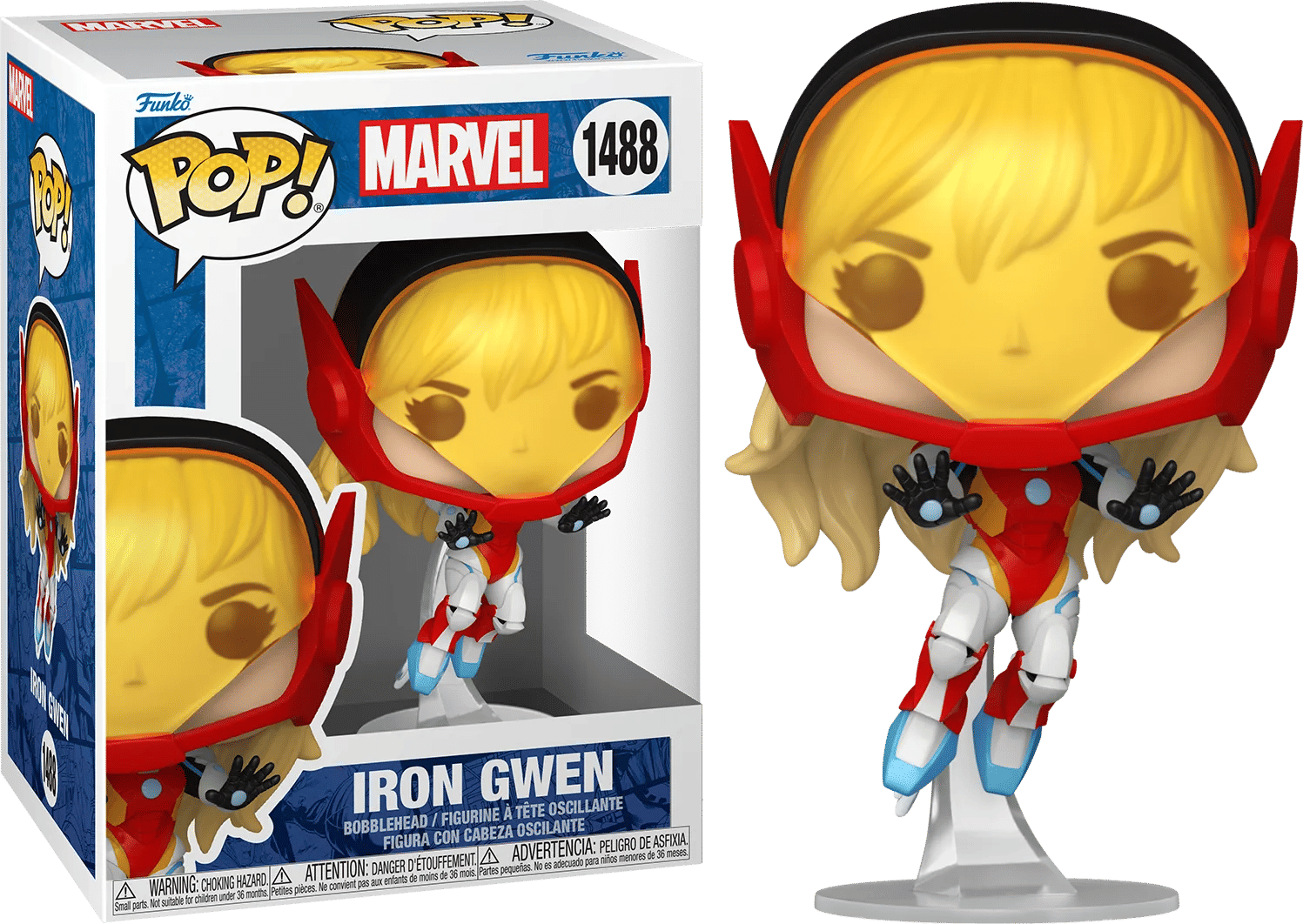 Funko Marvel Comics: Gwen - Verse - Iron Gwen Pop! Vinyl