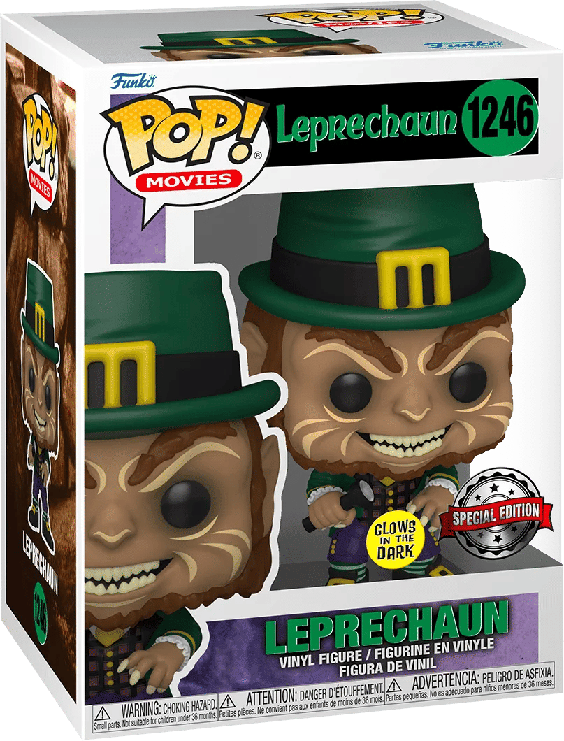 Funko Leprechaun - Leprechaun with Flashlight Glow US Exclusive Pop! Vinyl [RS]