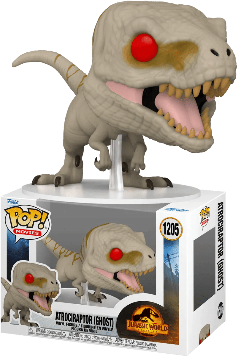 Funko Jurassic World 3: Dominion - Atrociraptor (Ghost) Pop! Vinyl
