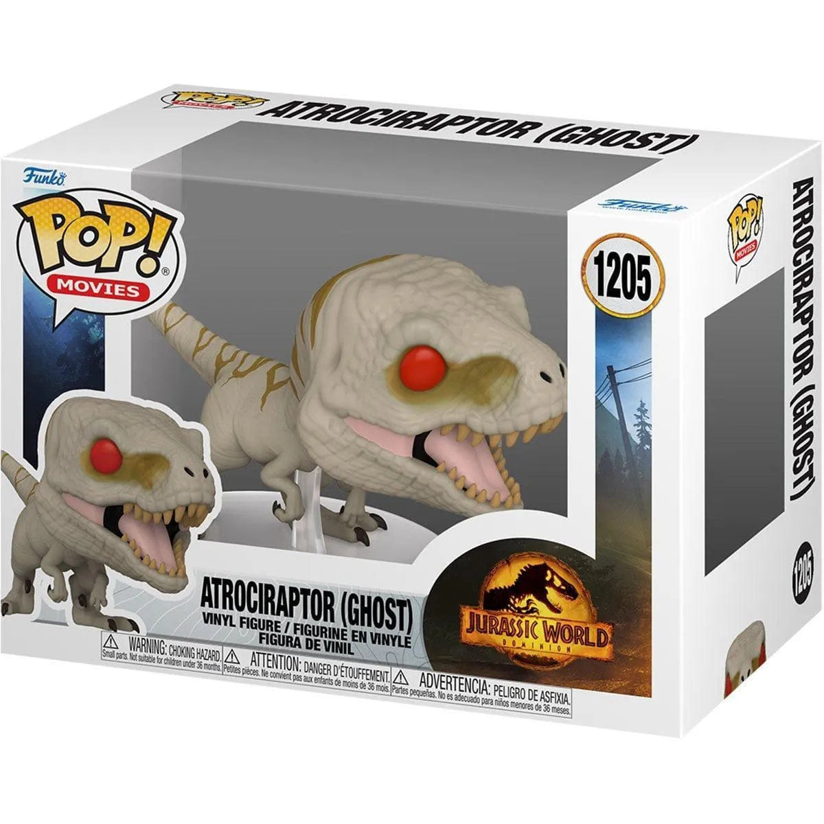 Funko Jurassic World 3: Dominion - Atrociraptor (Ghost) Pop! Vinyl