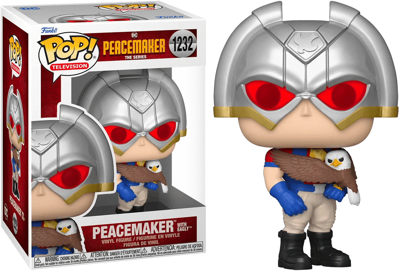 Funko Peacemaker: The Series - Peacemaker with Eagly Pop! Vinyl
