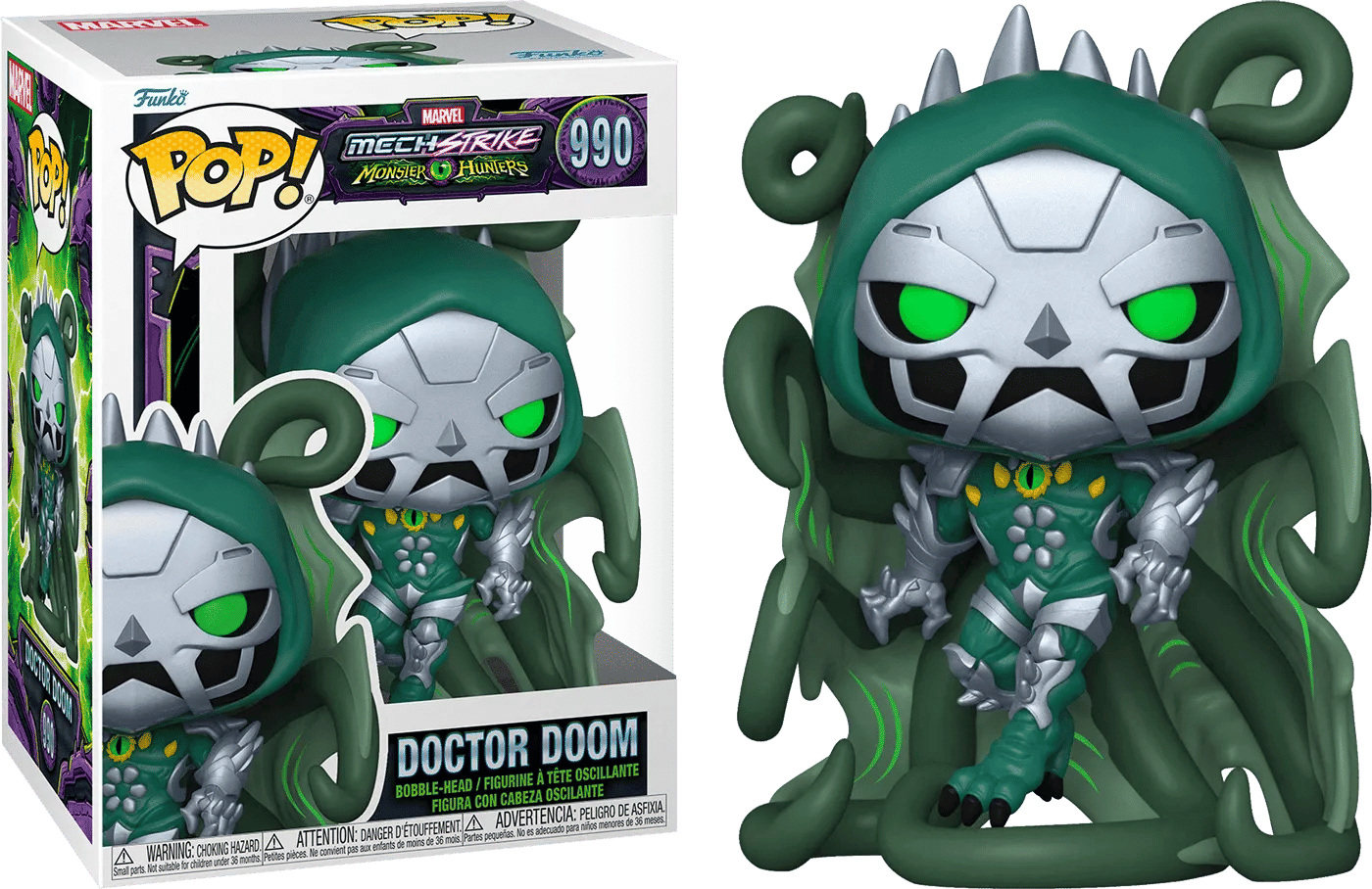 Funko Marvel Mech Strike Monster Hunters - Dr Doom Pop! Vinyl