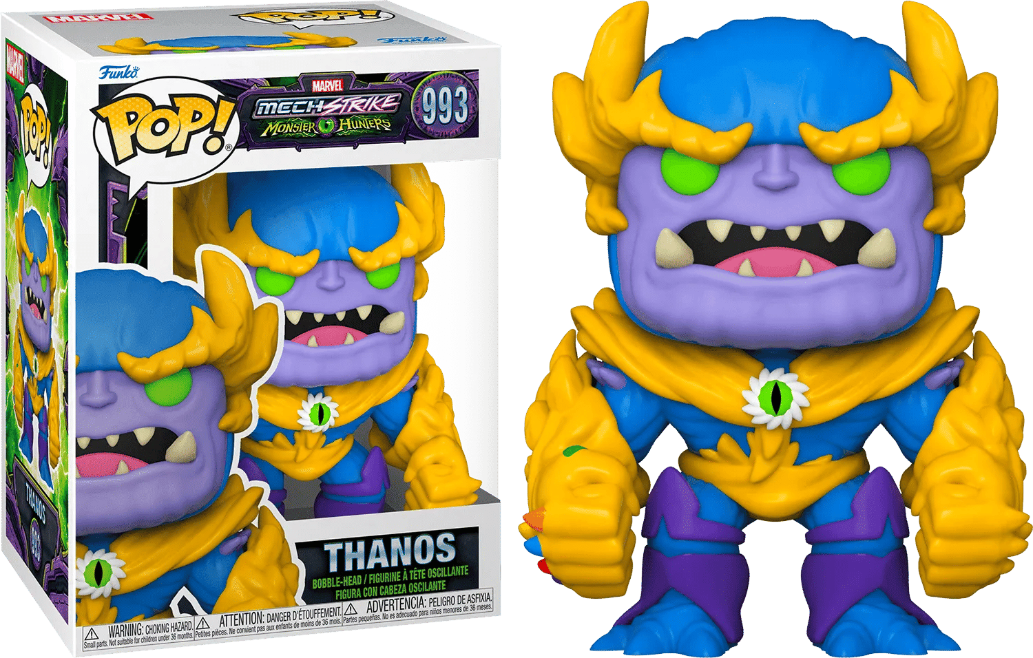 Funko Marvel Mech Strike Monster Hunters - Thanos Pop! Vinyl