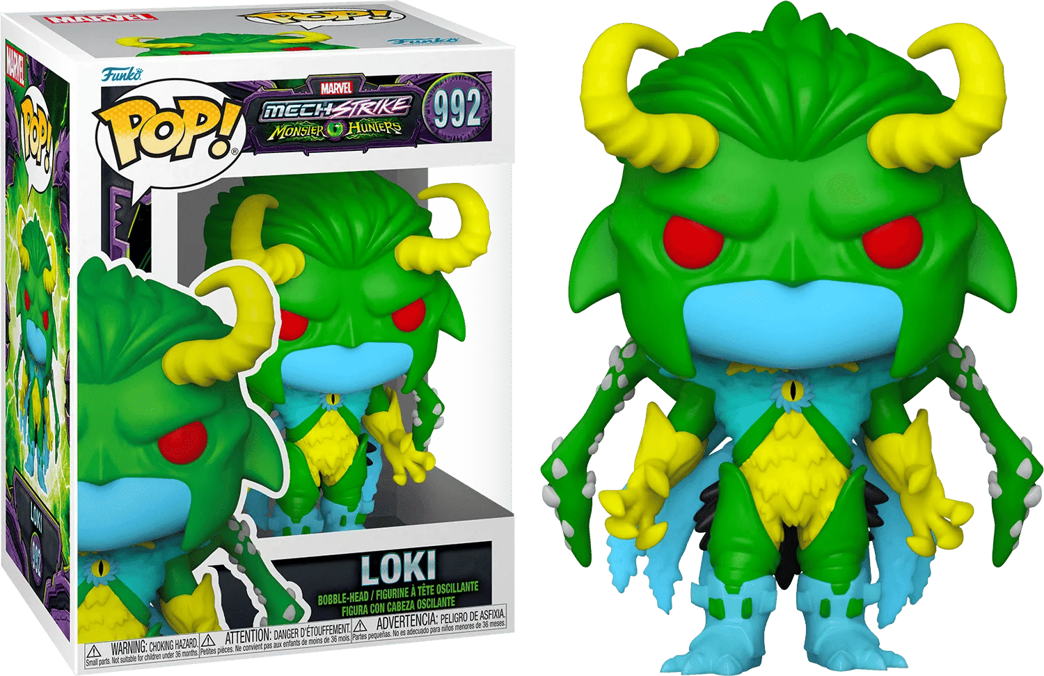 Funko Marvel Mech Strike Monster Hunters - Loki Pop! Vinyl