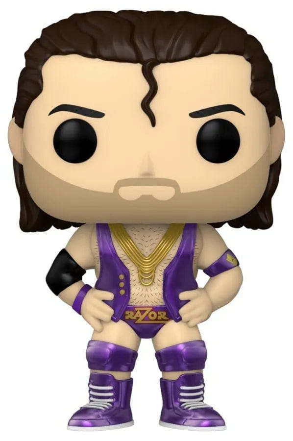 Funko WWE - Razor Ramon Purple US Exclusive Pop! Vinyl [RS]