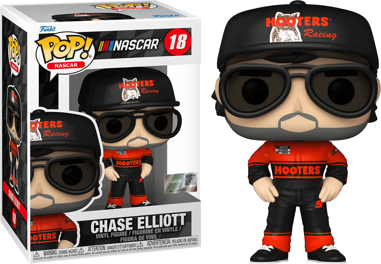Funko NASCAR - Chase Elliot (Hooters) Pop! Vinyl