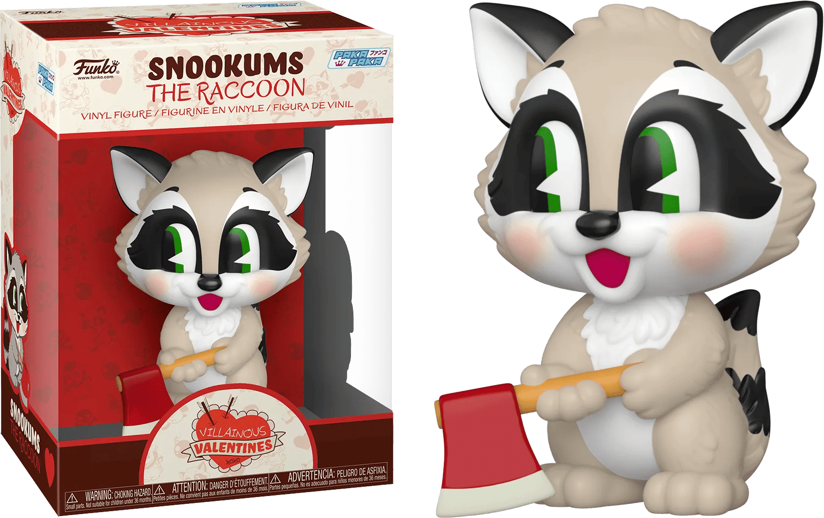 Funko Villainous Valentines - Raccoon Paka Paka Vinyl